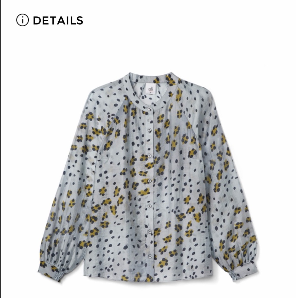 CAbi Hunter Blouse fall 2024 Sz Small